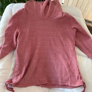 J. Jill Dusty Rose Cowl Neck Sweater
